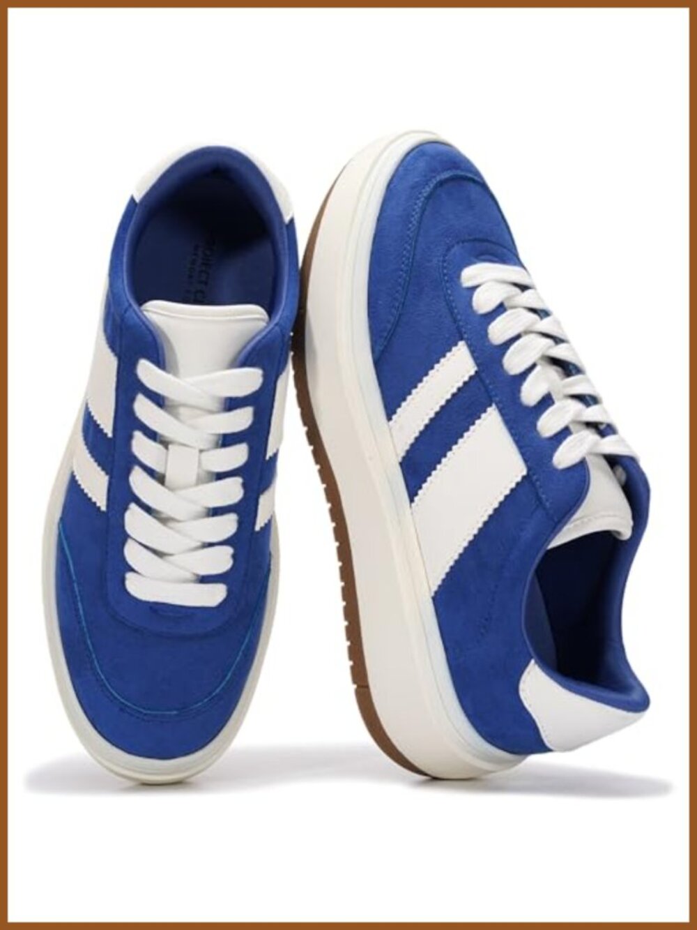 Platform Sneakers Lace-Up Comfortable Casual Shoes Women